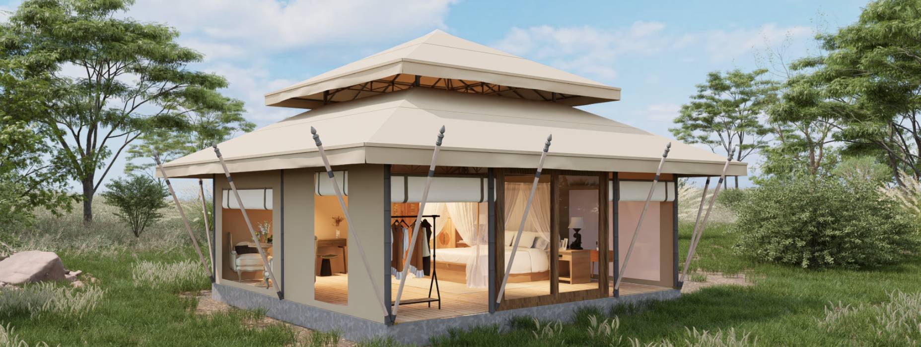 临洮县户外野奢帐篷